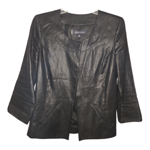 AK Anne Klein Size 4 Linen Suit‎